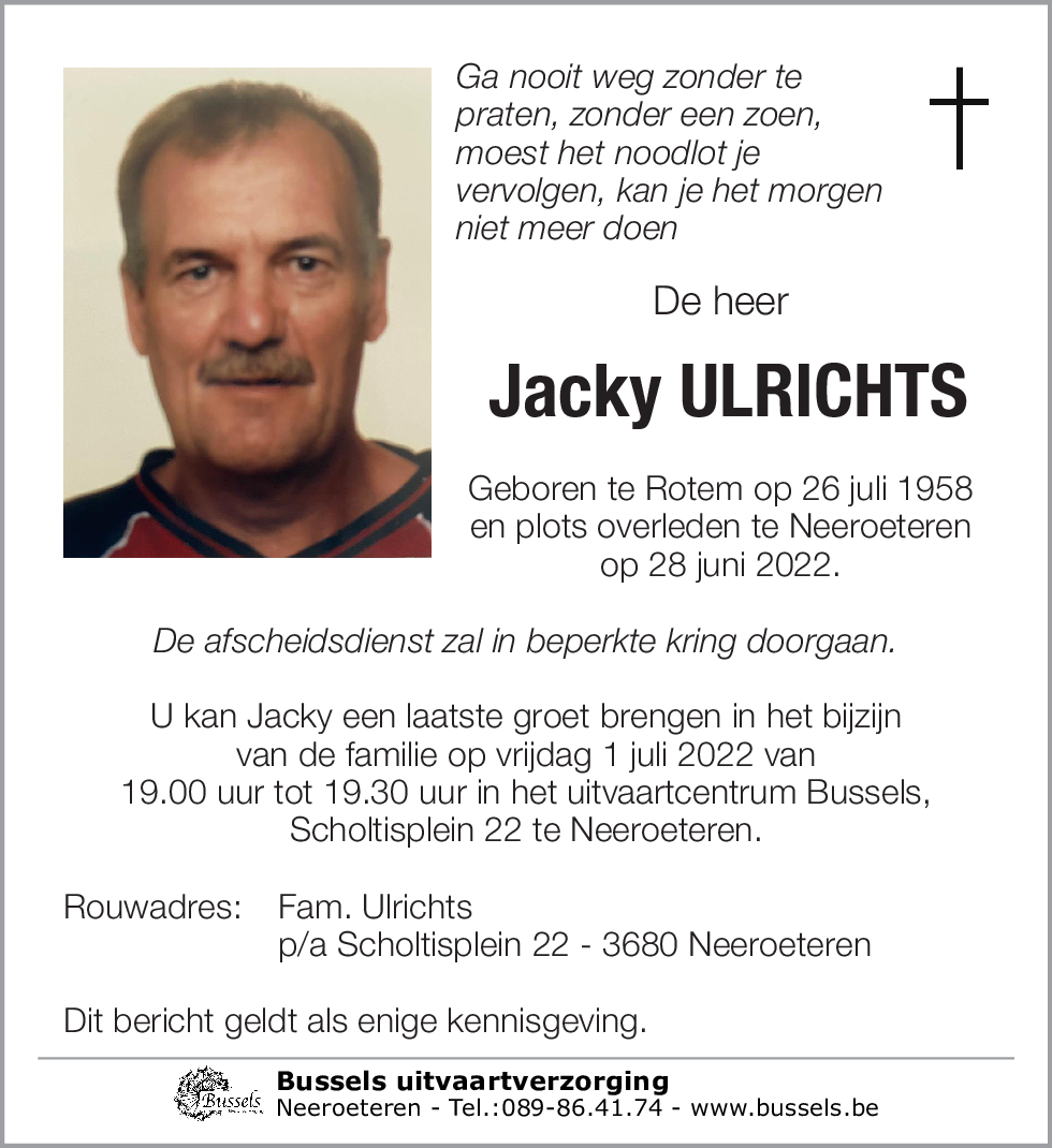 Jacky ULRICHTS
