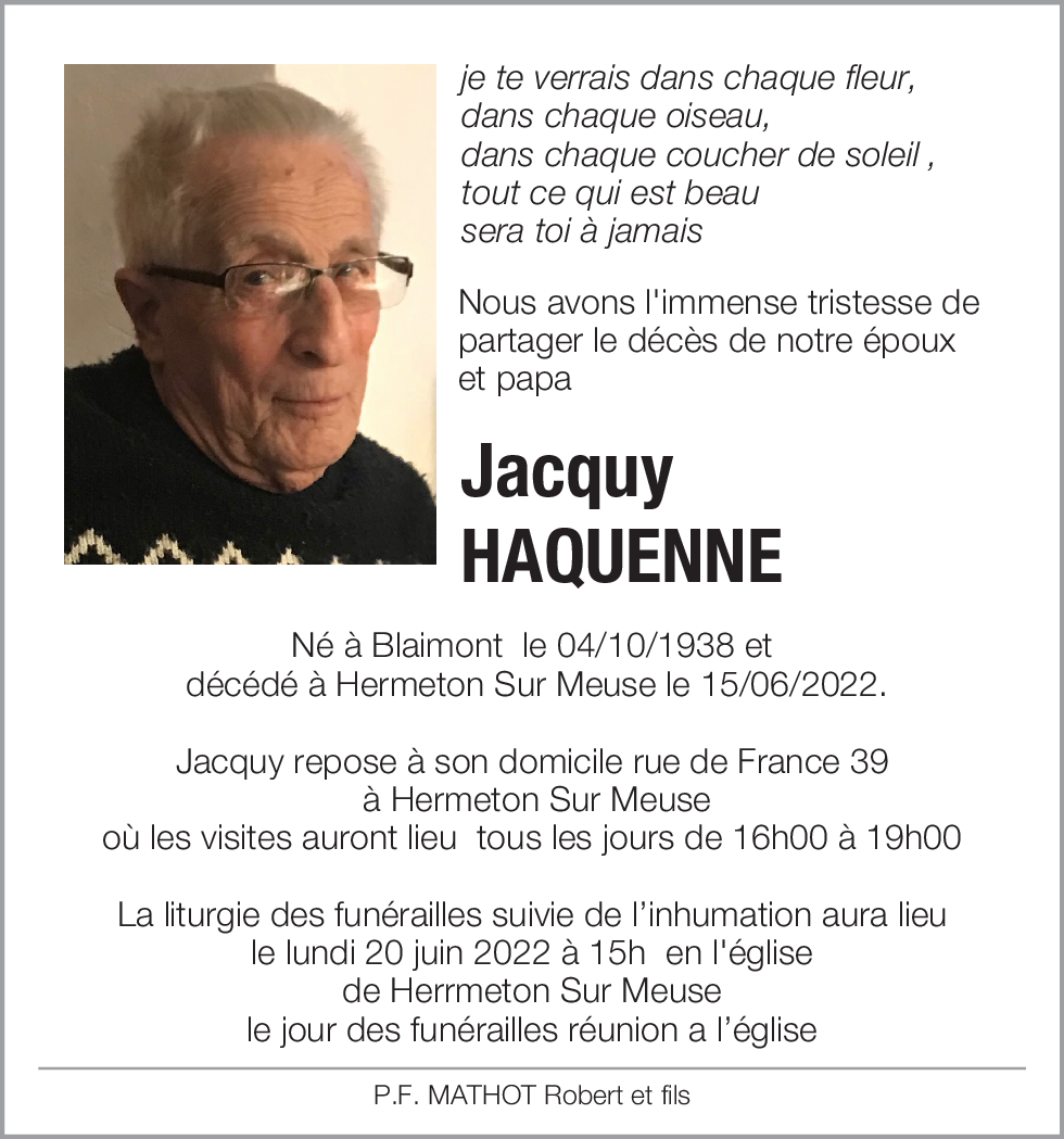 Jacquy Haquenne