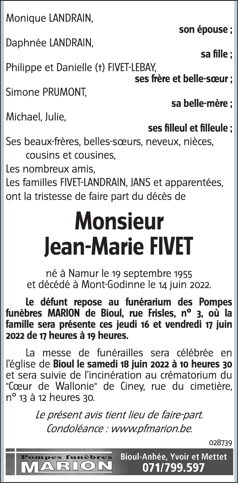 Jean-Marie FIVET