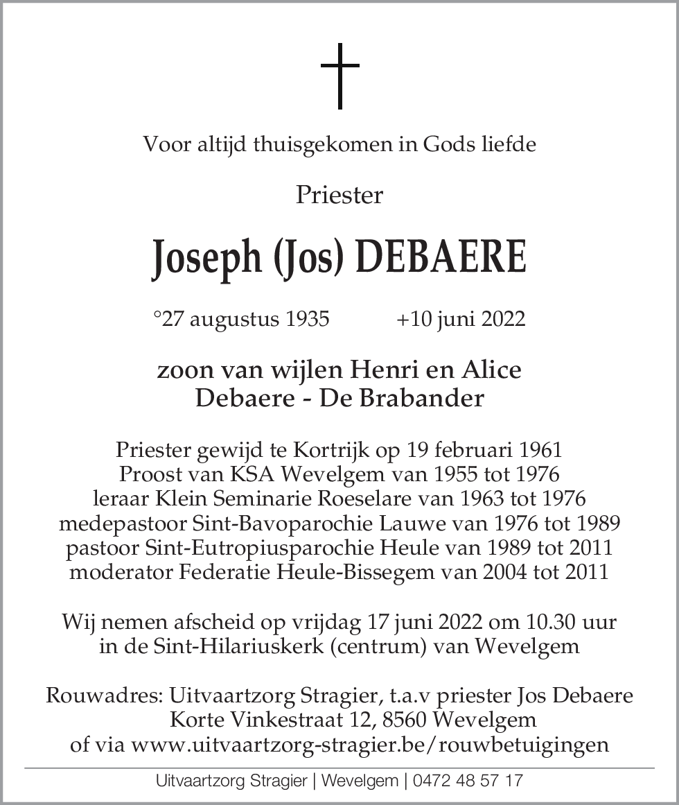 Joseph Debaere
