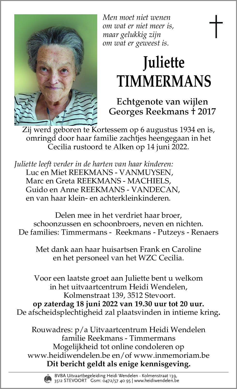 Juliette Timmermans
