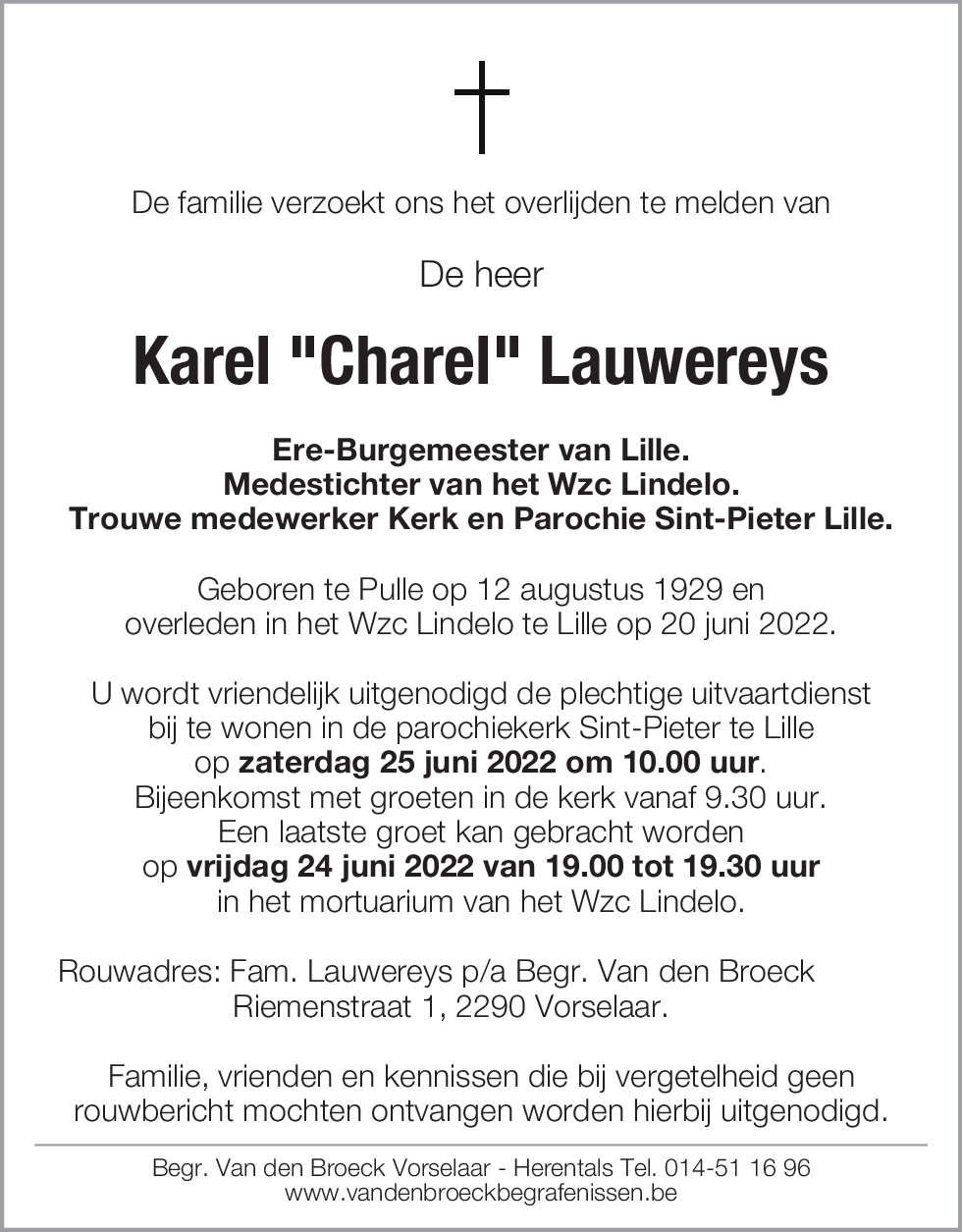 Karel Lauwereys