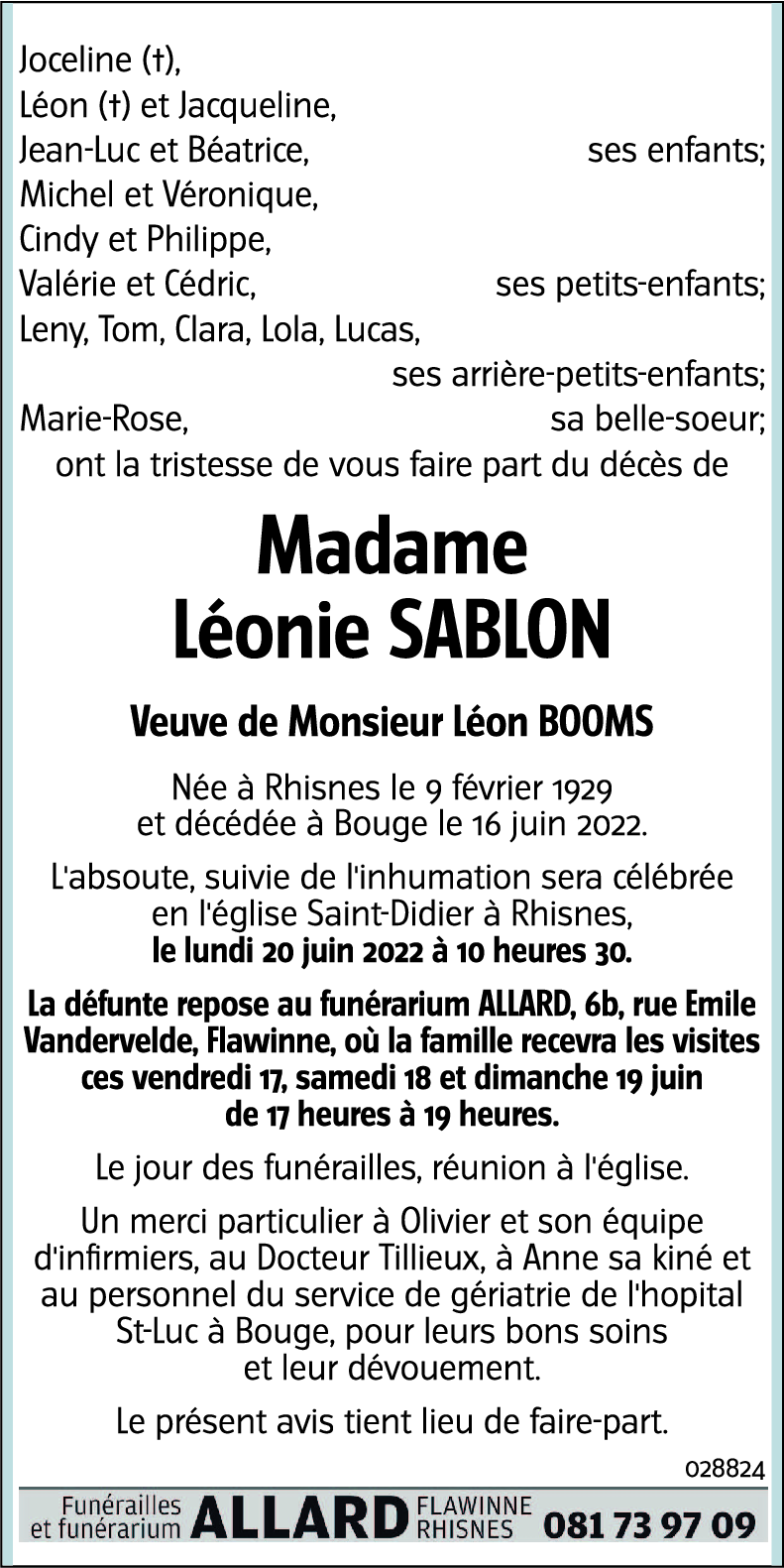 Léonie SABLON