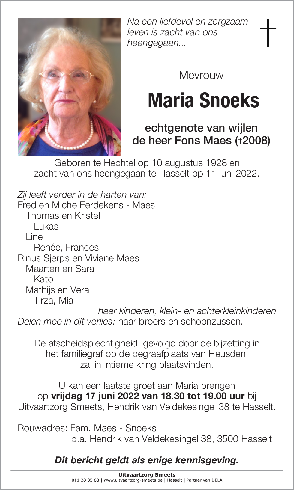 Maria Snoeks