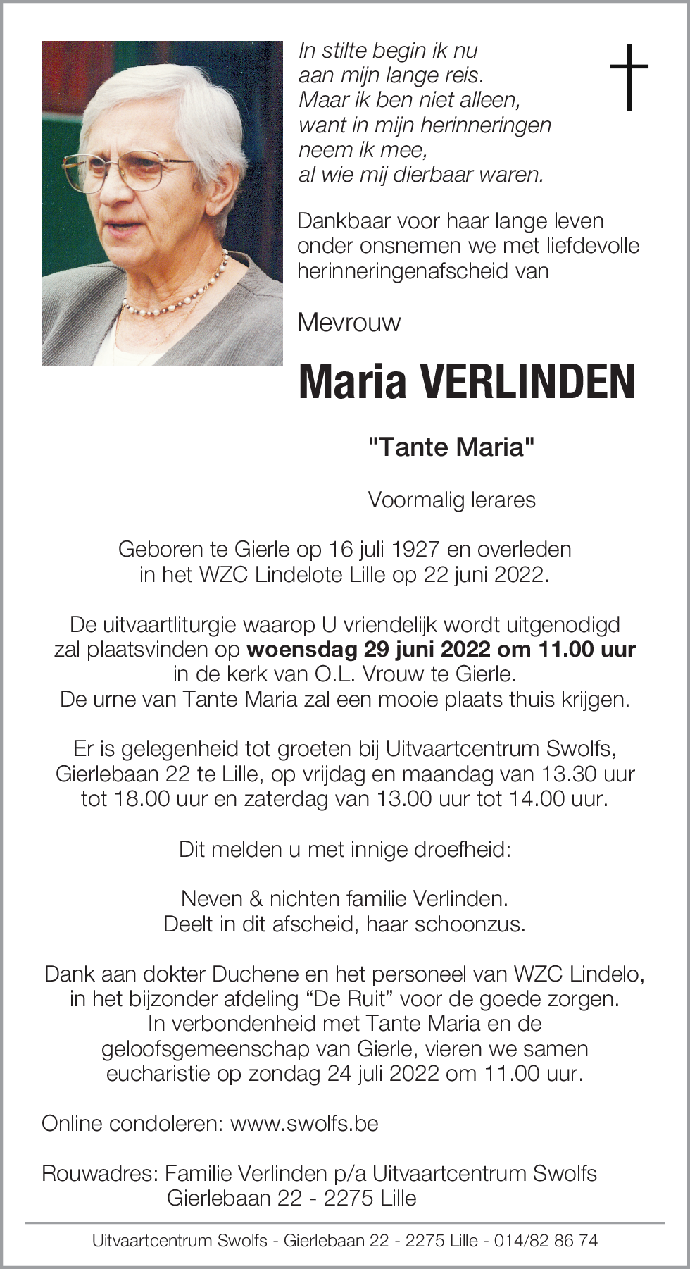 Maria Verlinden