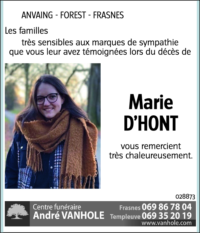 Marie DHONT