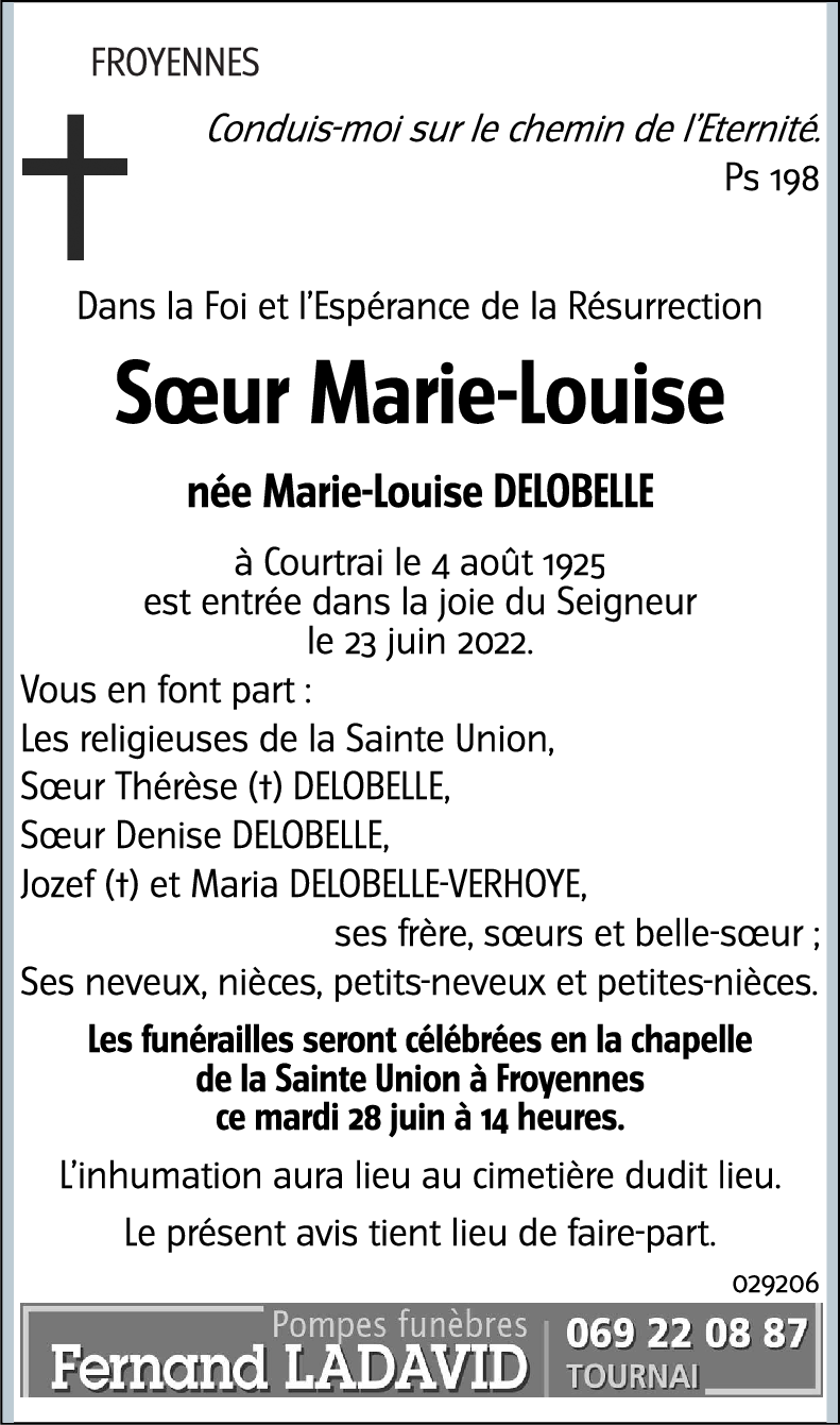 Marie-Louise DELOBELLE