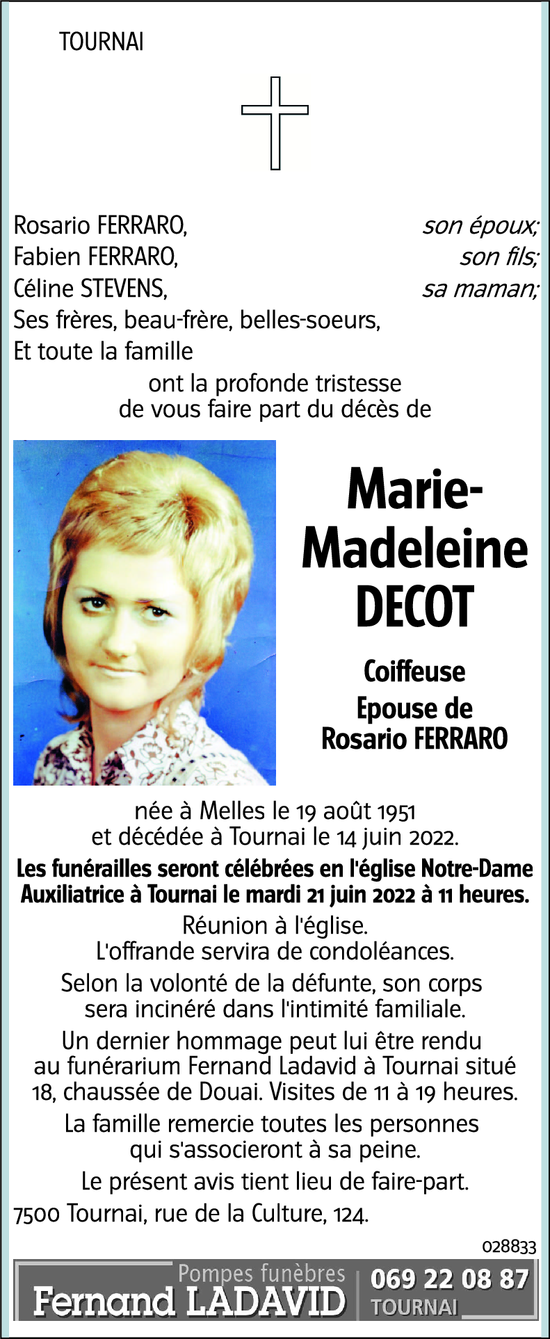 Marie-Madeleine DECOT