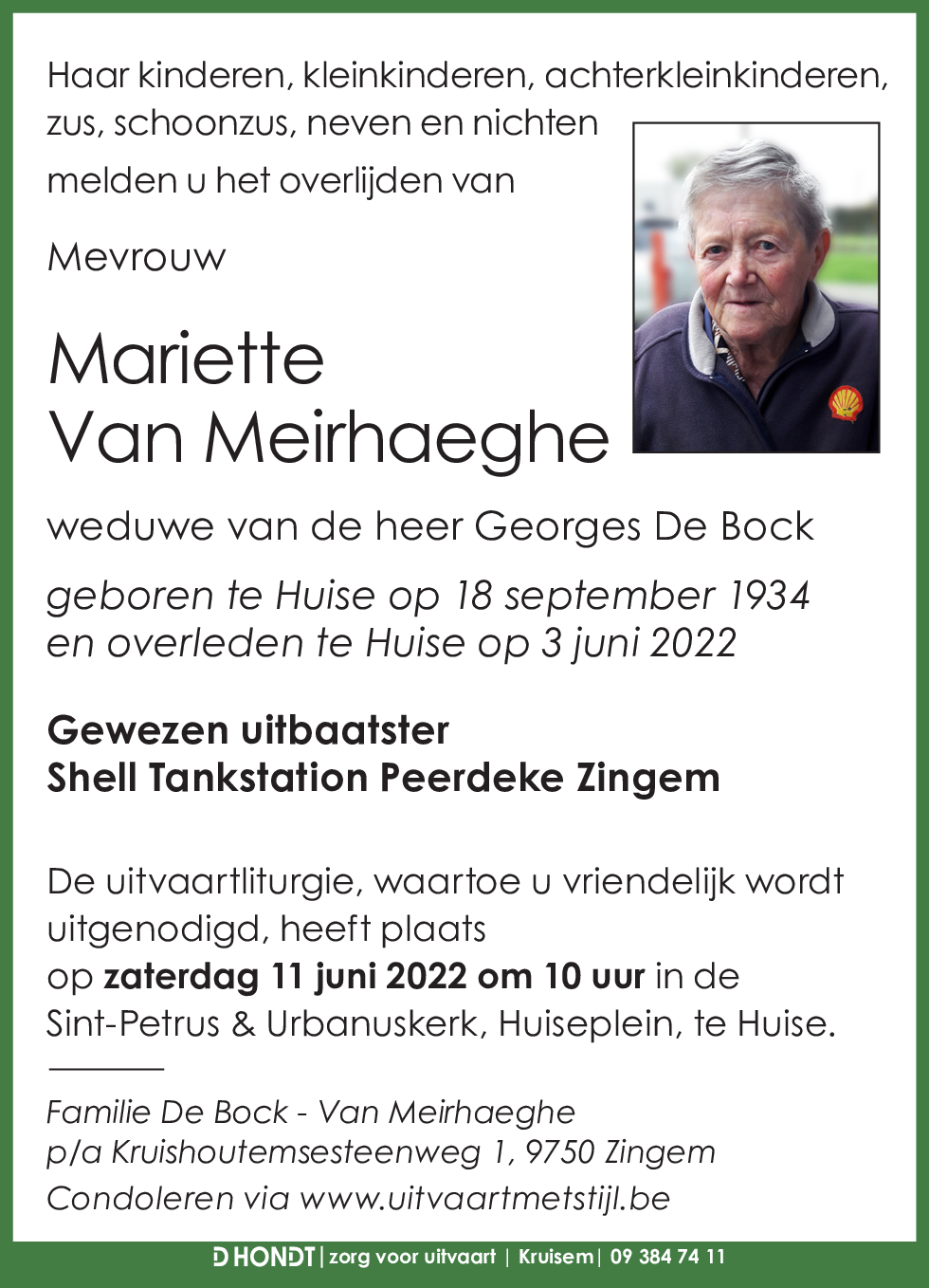 Mariette Van Meirhaeghe