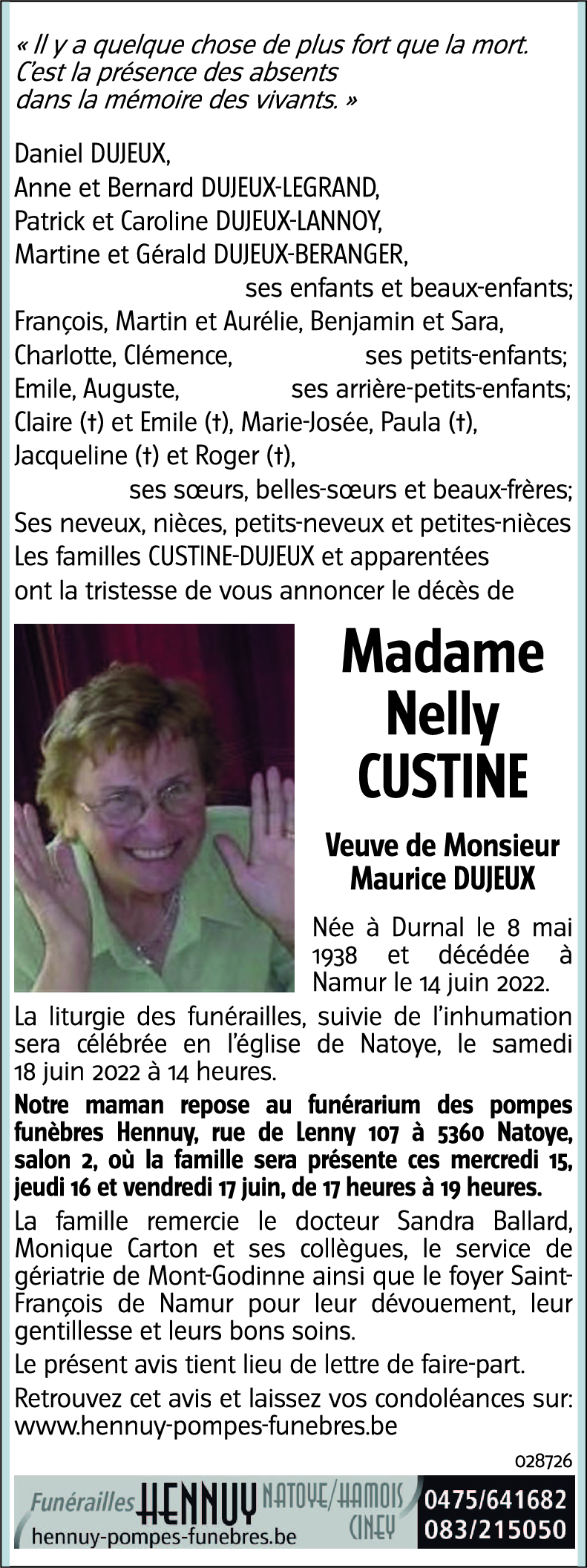 Nelly CUSTINE