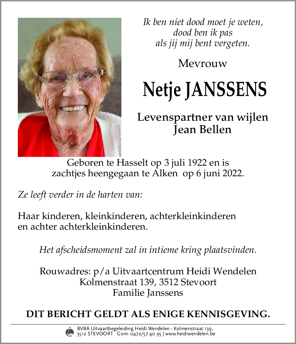 Netje Janssens