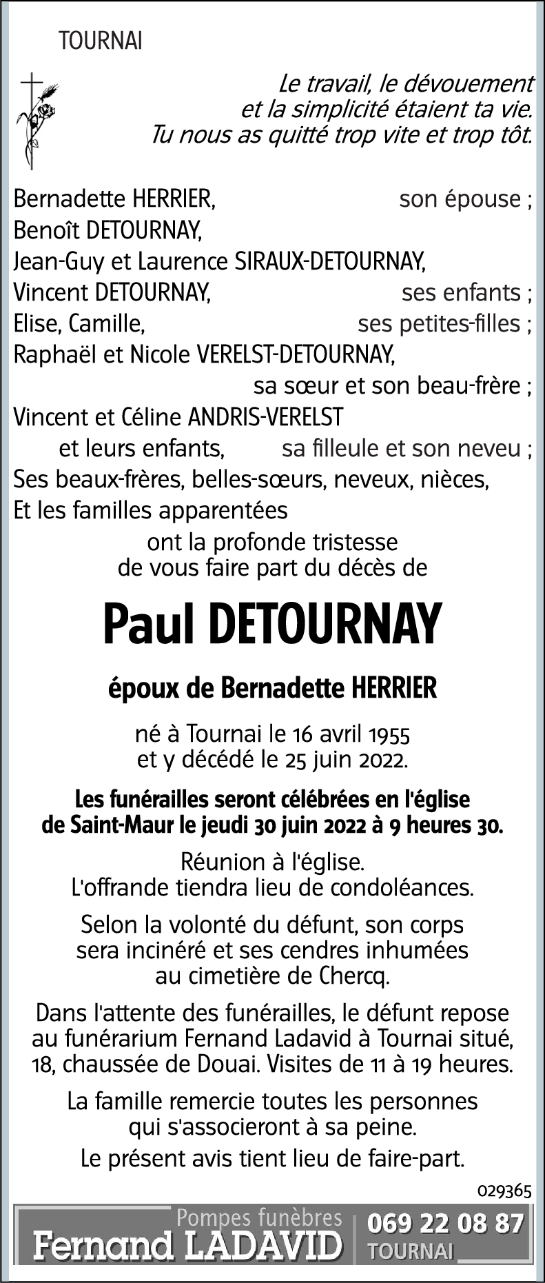 Paul DETOURNAY