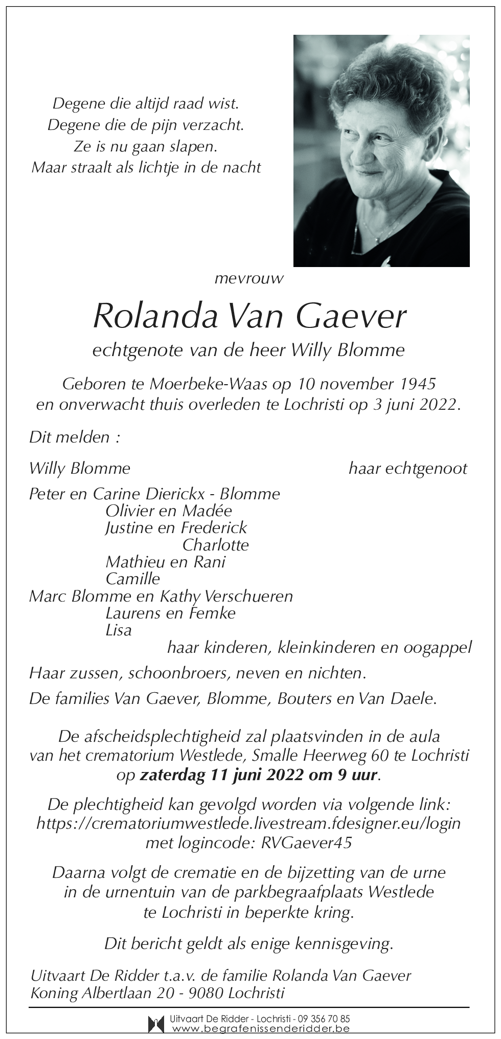 Rolanda Van Gaever