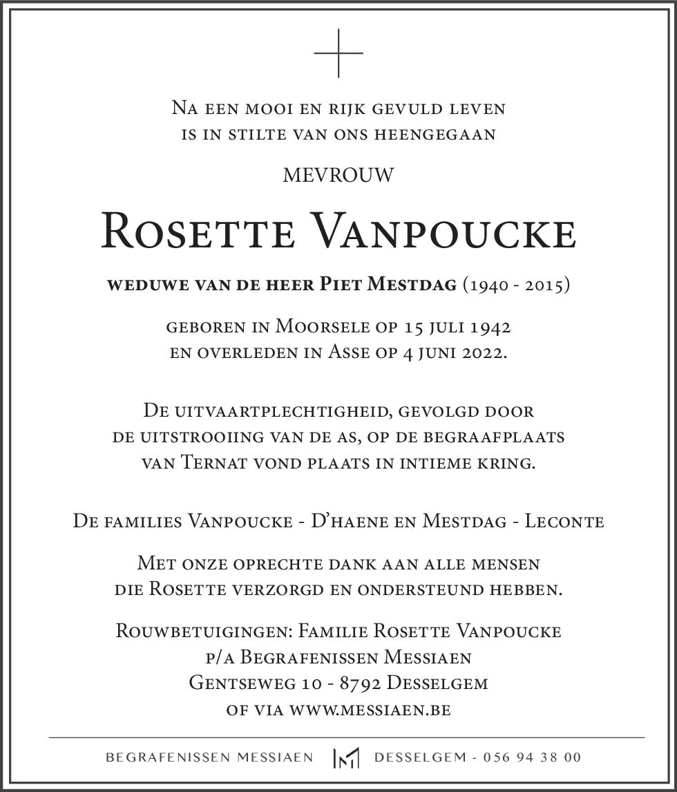 Rosette Vanpoucke