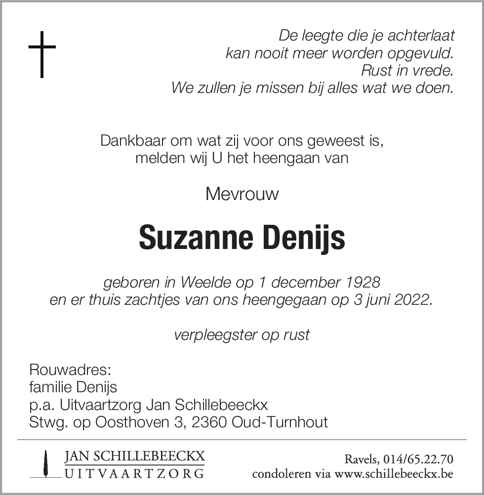 Suzanne Denijs