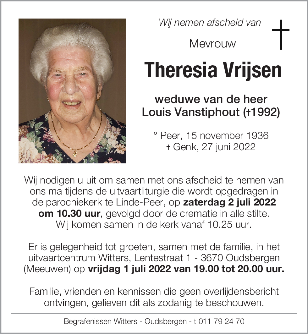 Theresia Vrijsen