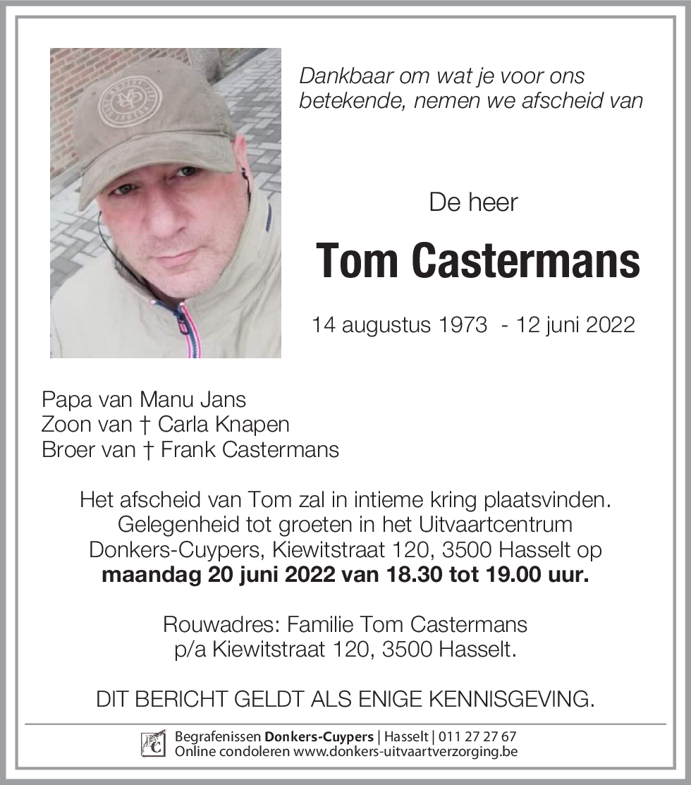 Tom Castermans