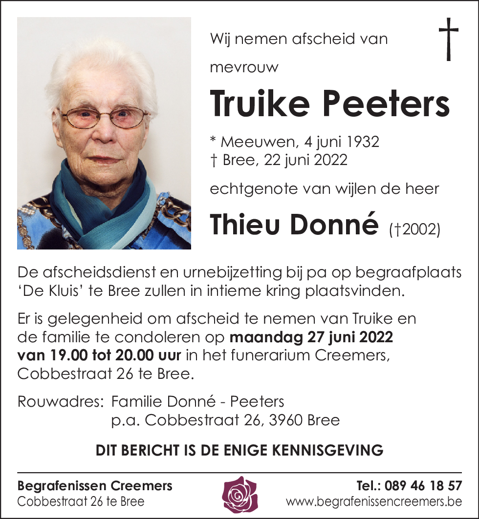 Truike Peeters