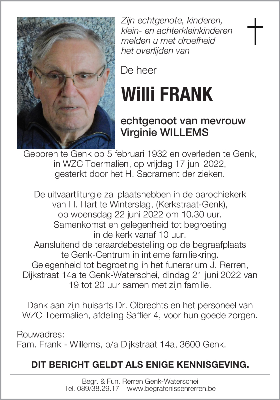 Willi FRANK