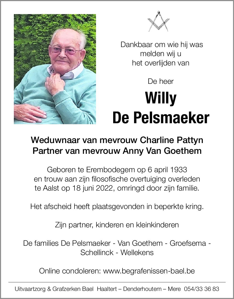 Willy De Pelsmaeker