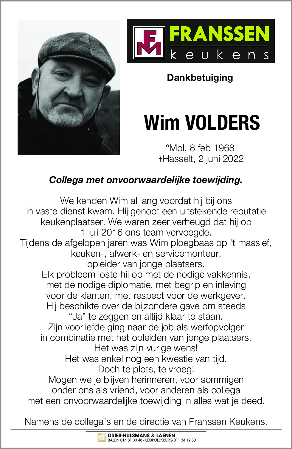 Wim Volders