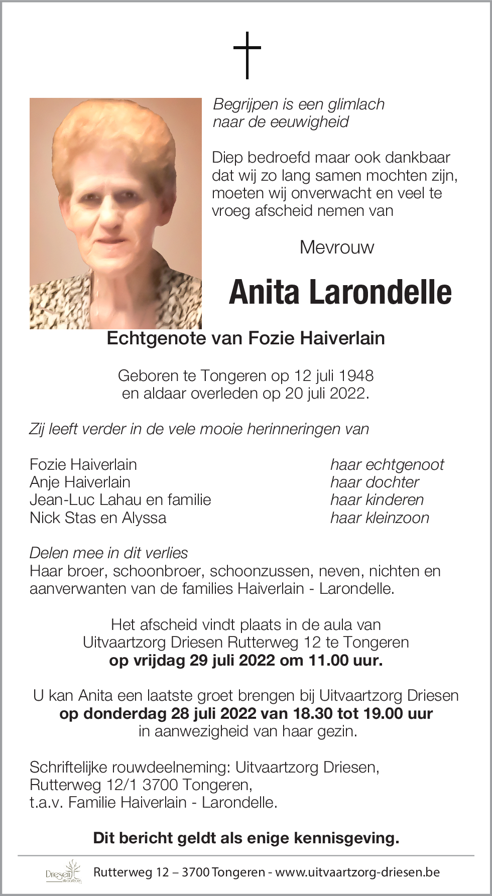 Anita Larondelle