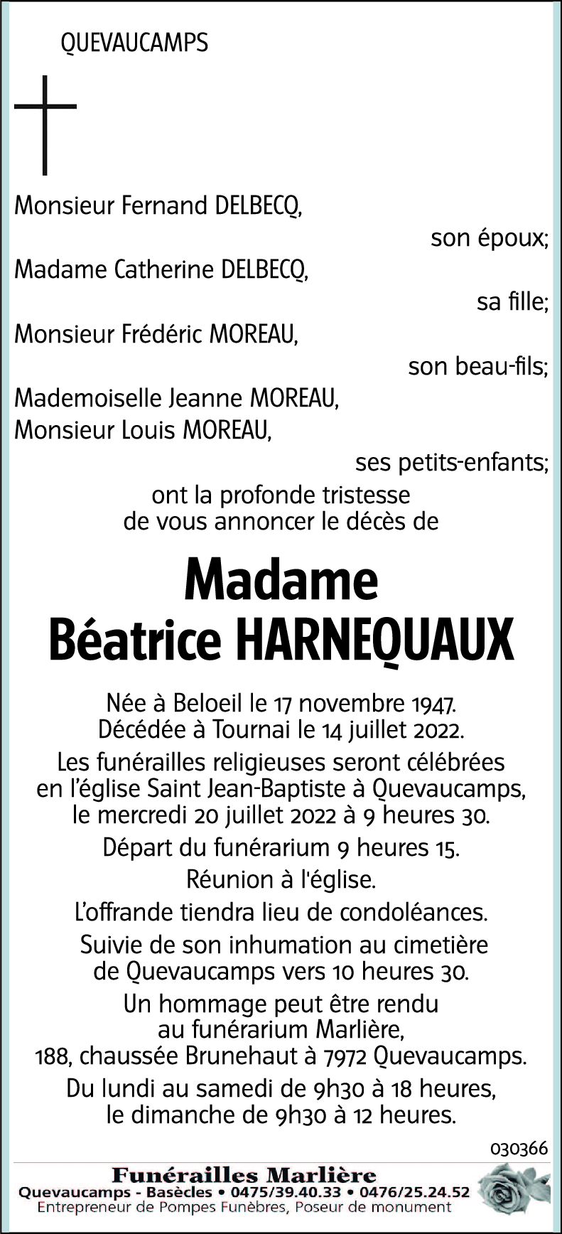 Béatrice Harnequauax