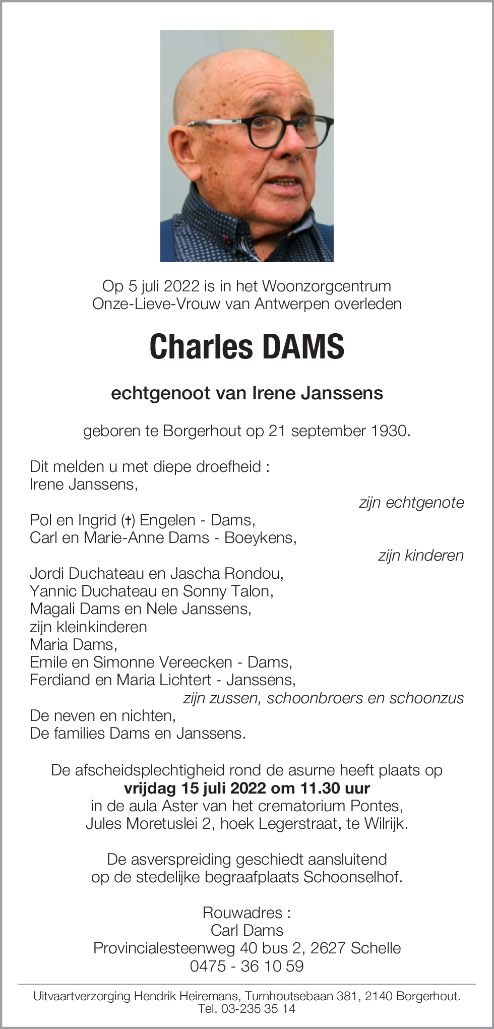 Charles Dams