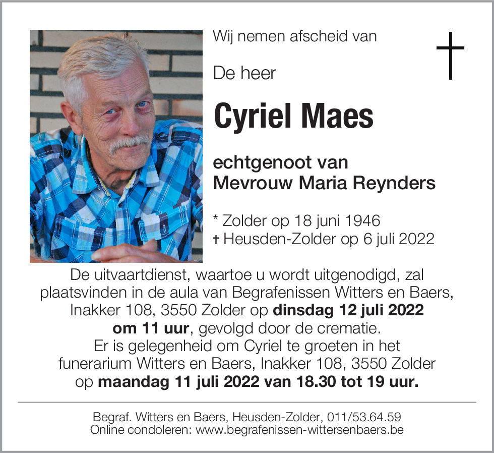 Cyriel Maes
