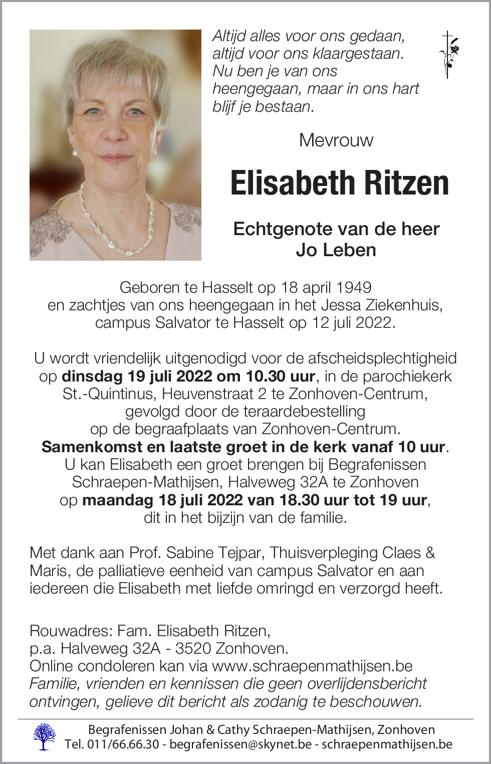 Elisabeth Ritzen