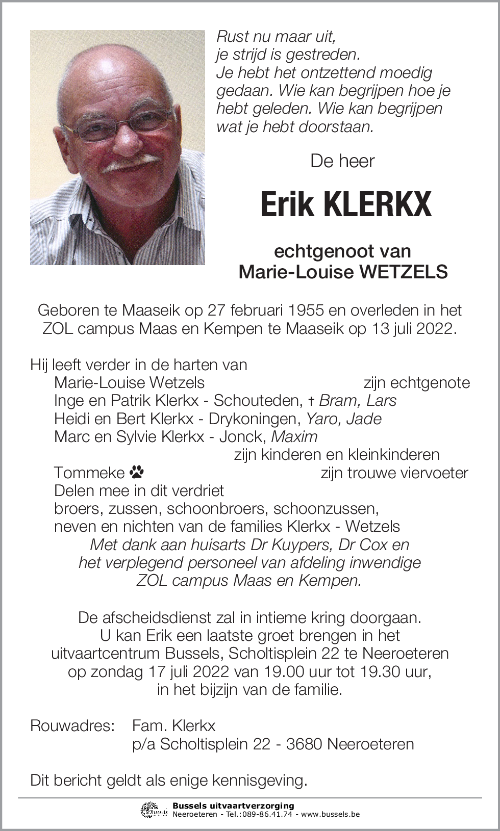 Erik KLERKX