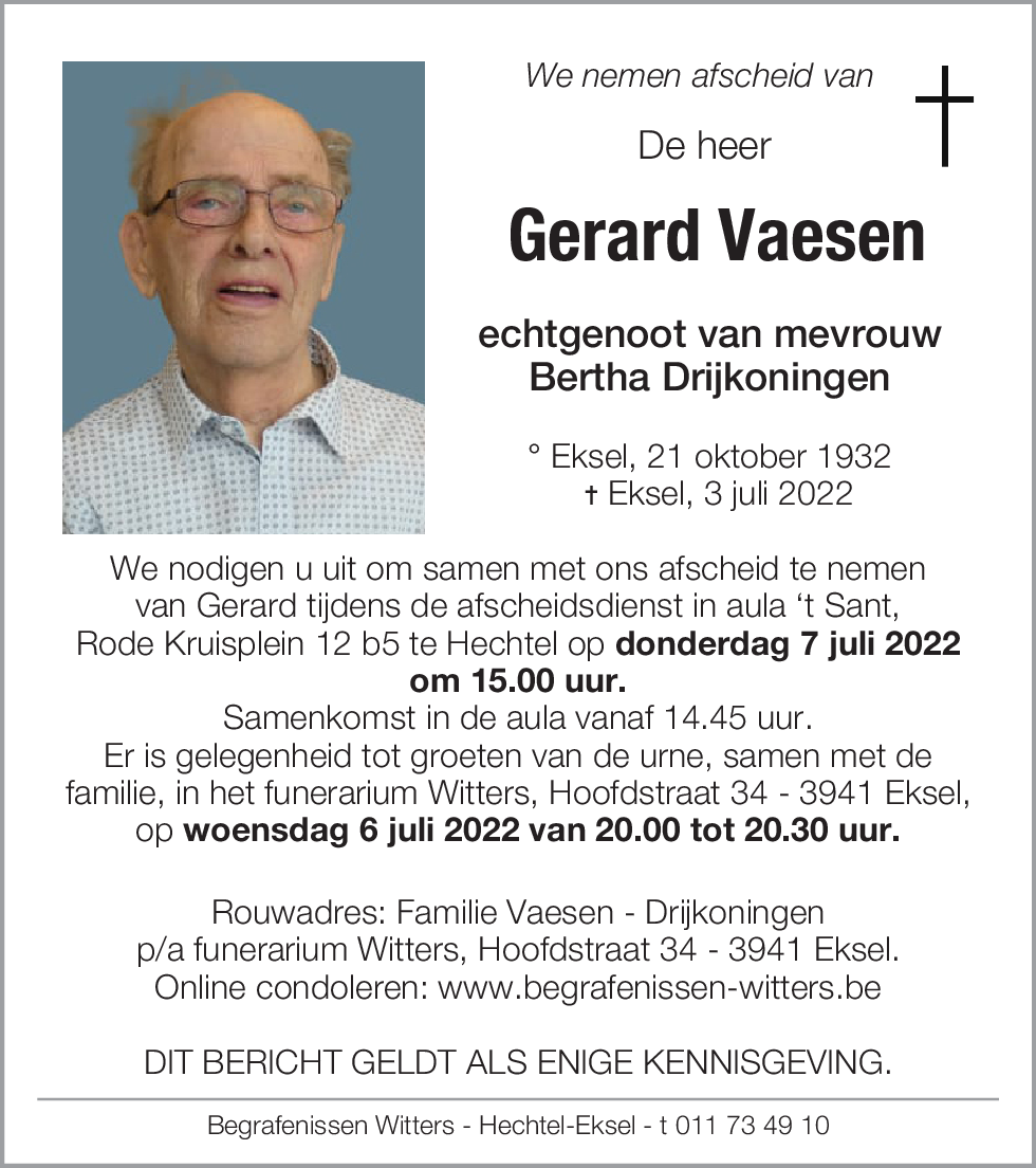 Gerard Vaesen