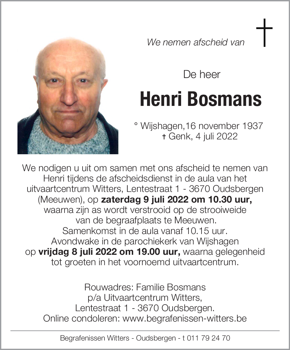 Henri Bosmans