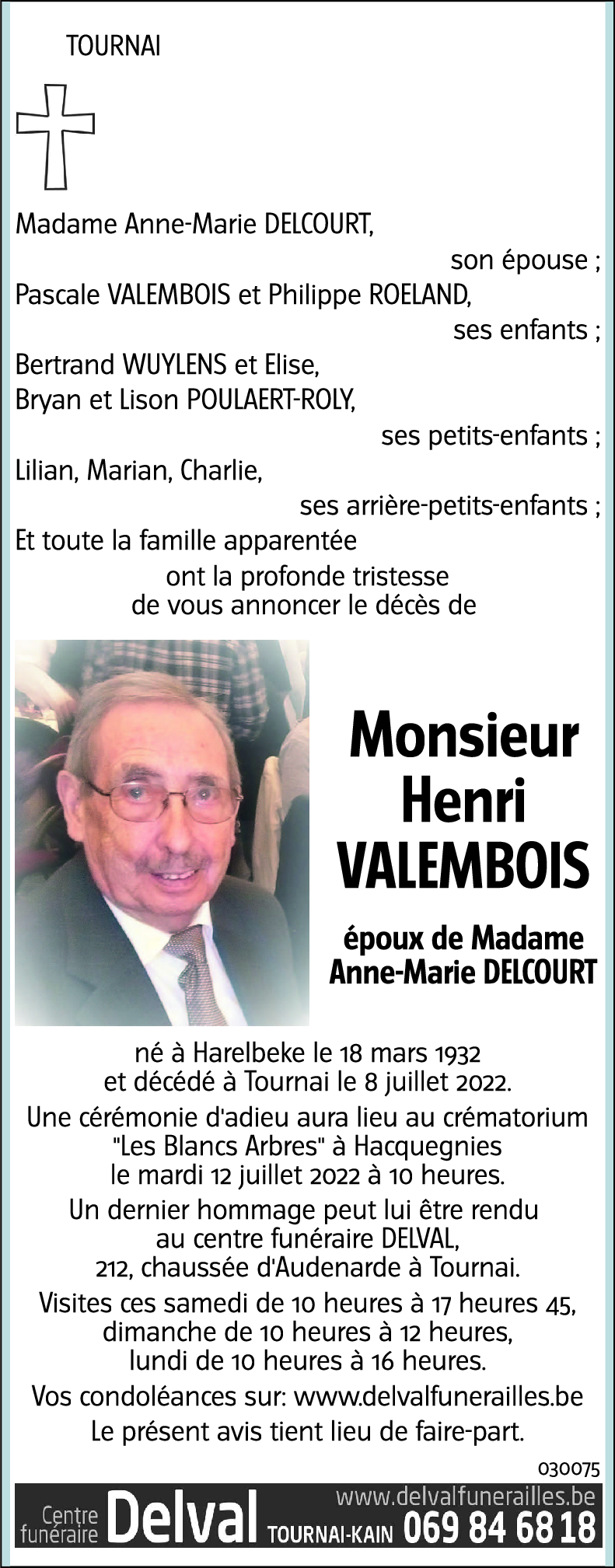 Henri VALEMBOIS