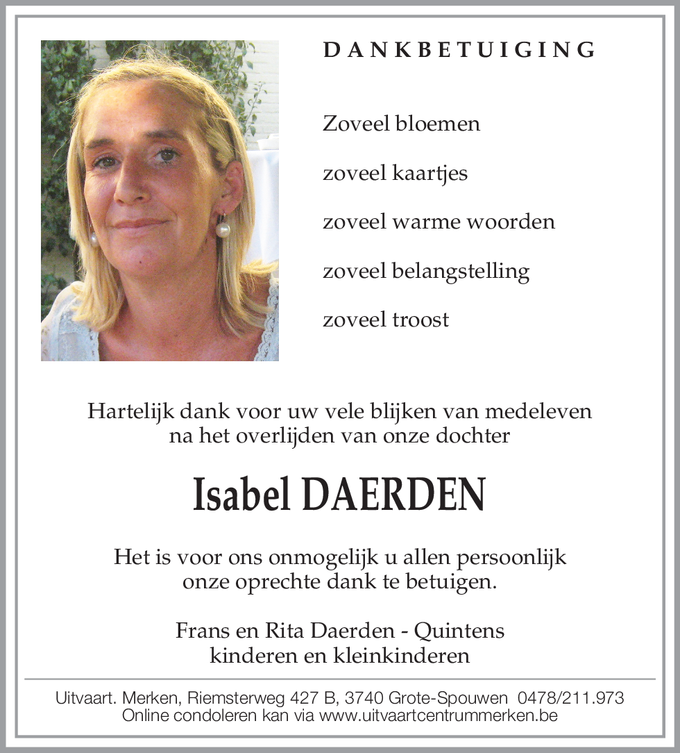 Isabel Daerden
