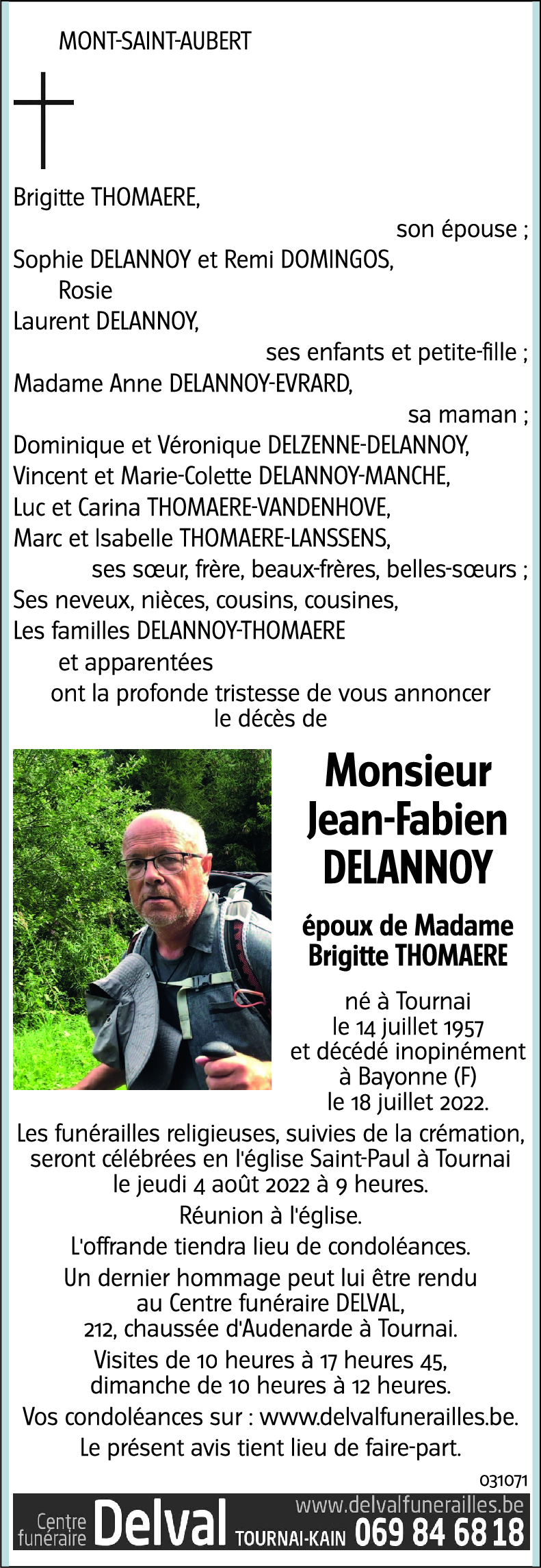 Jean-Fabien DELANNOY