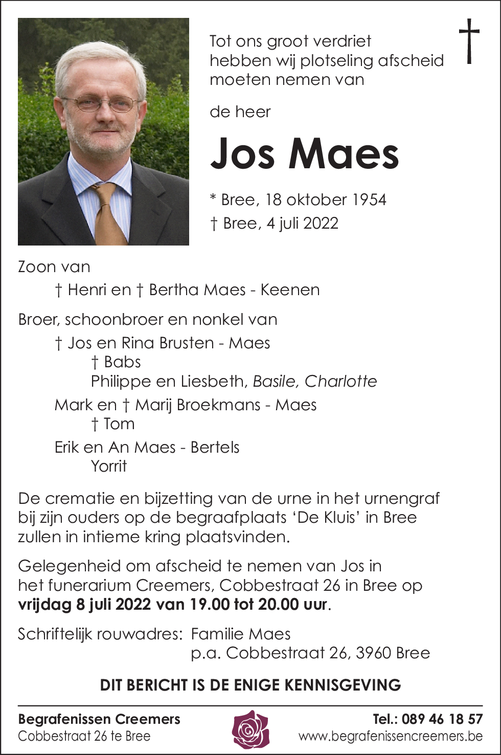 Jos Maes