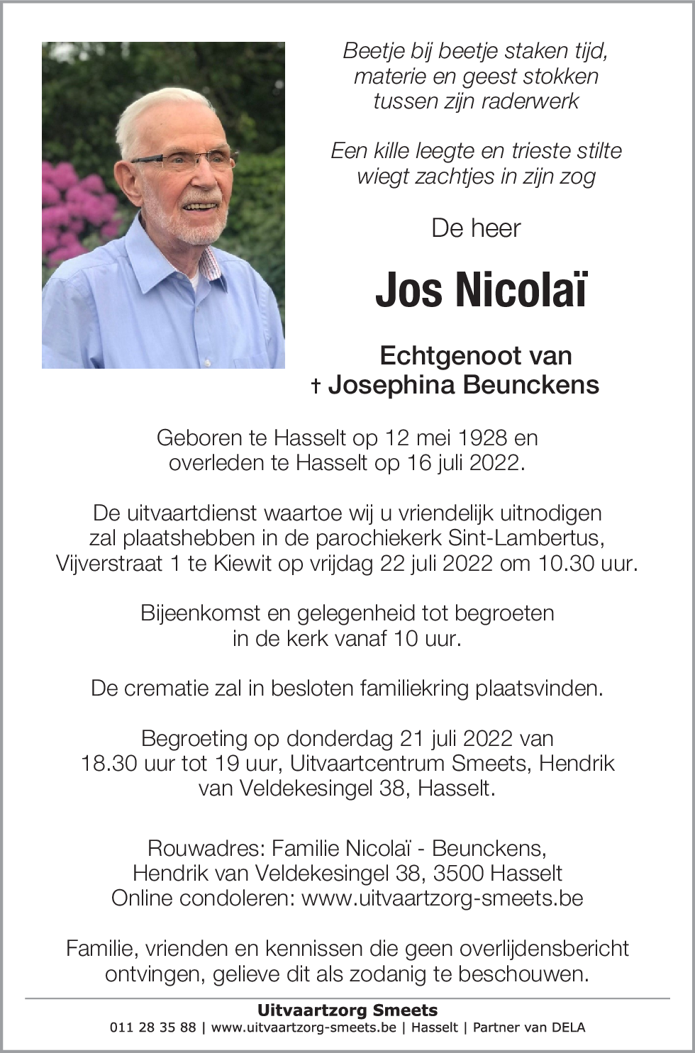 Jos Nicolaï