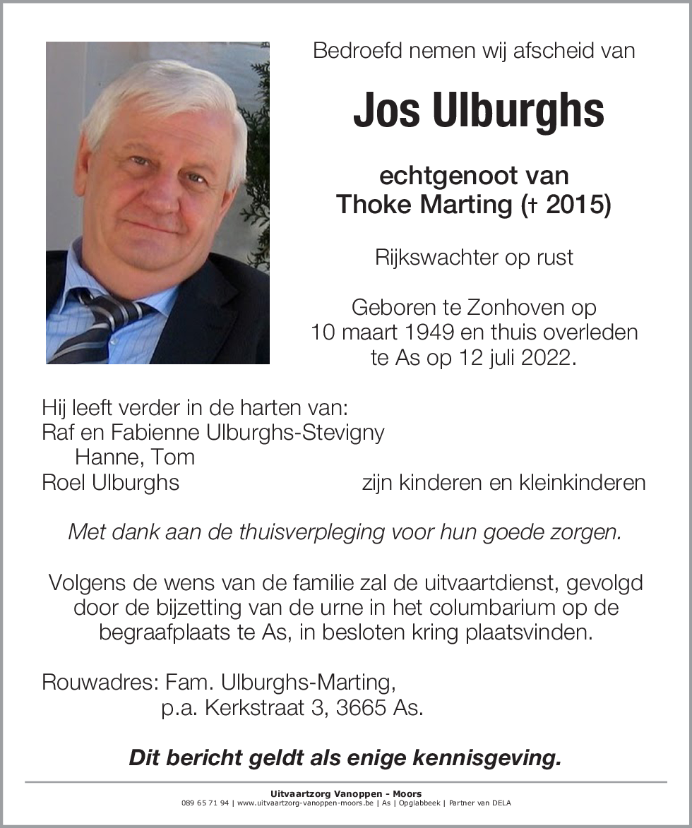 Jos Ulburghs