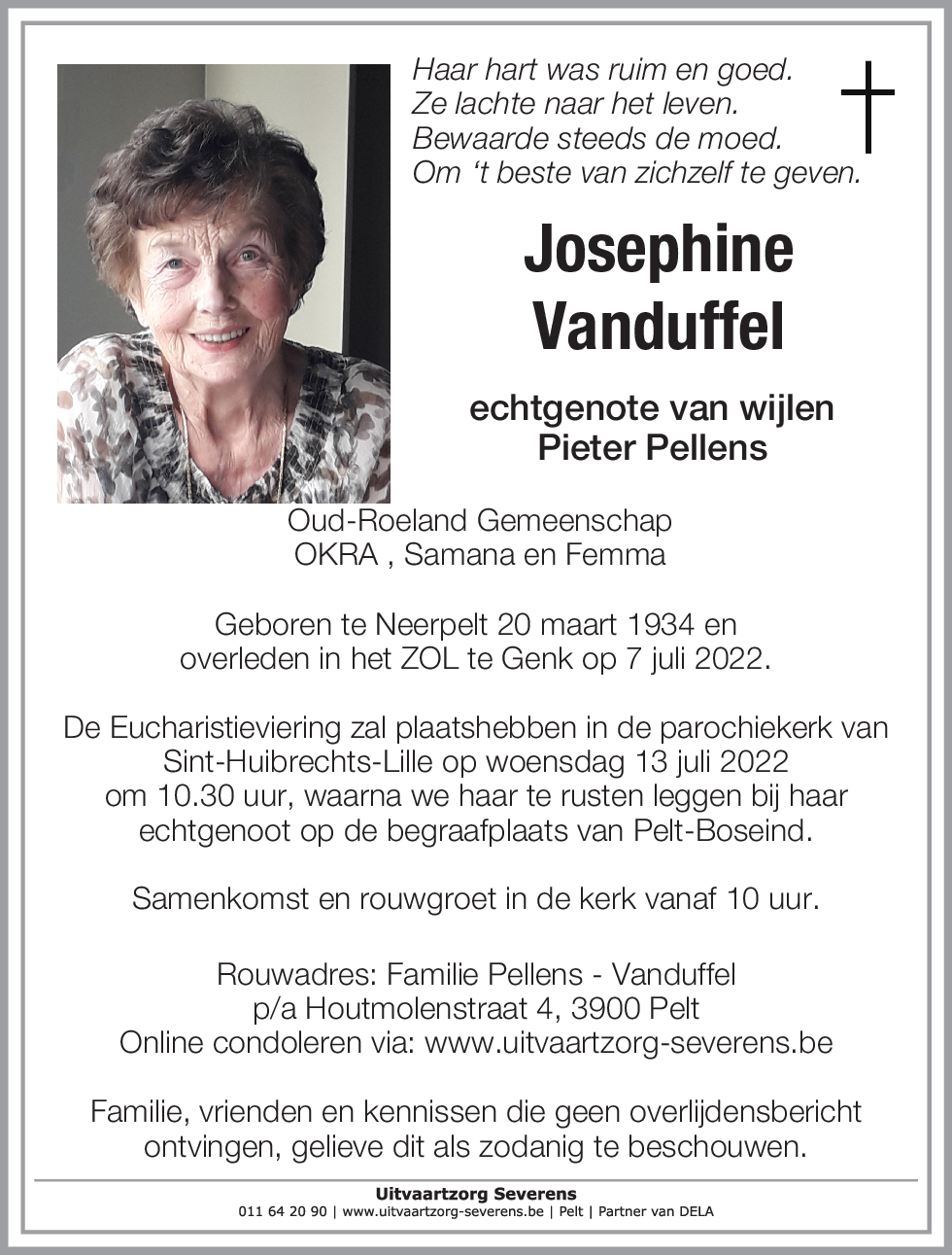 Josephine Vanduffel
