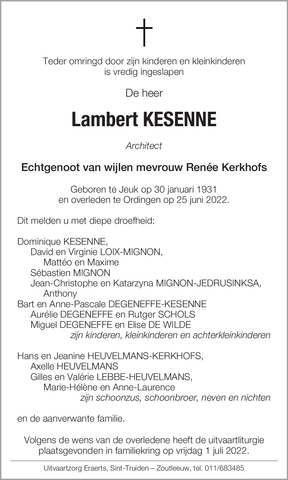 Lambert Kesenne