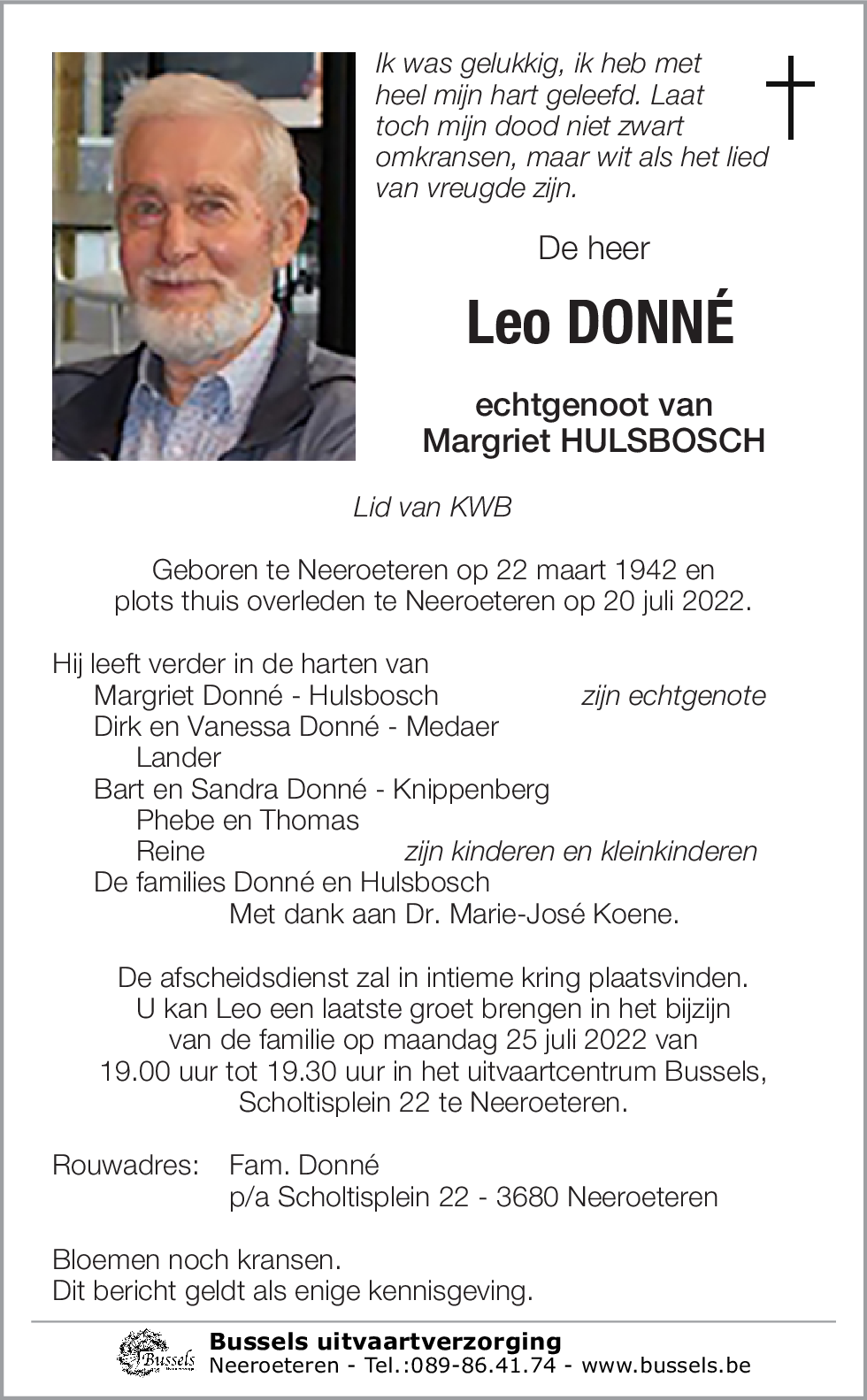 Leo DONNÉ