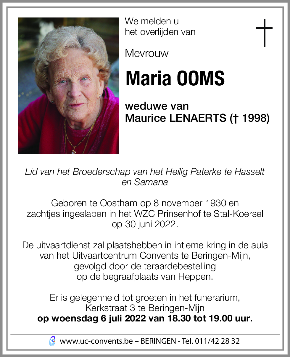 Maria Ooms