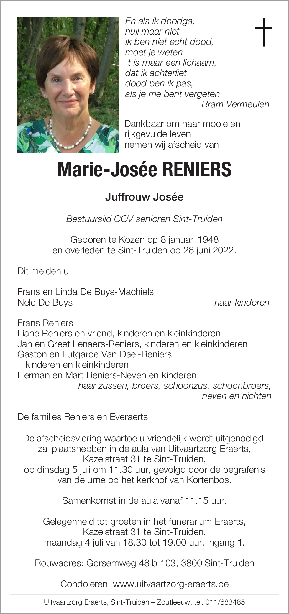 Marie-Josée Reniers