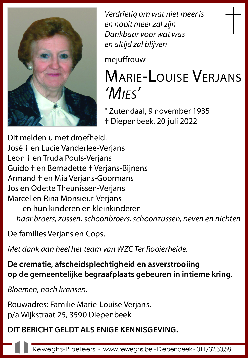 Marie-Louise Verjans
