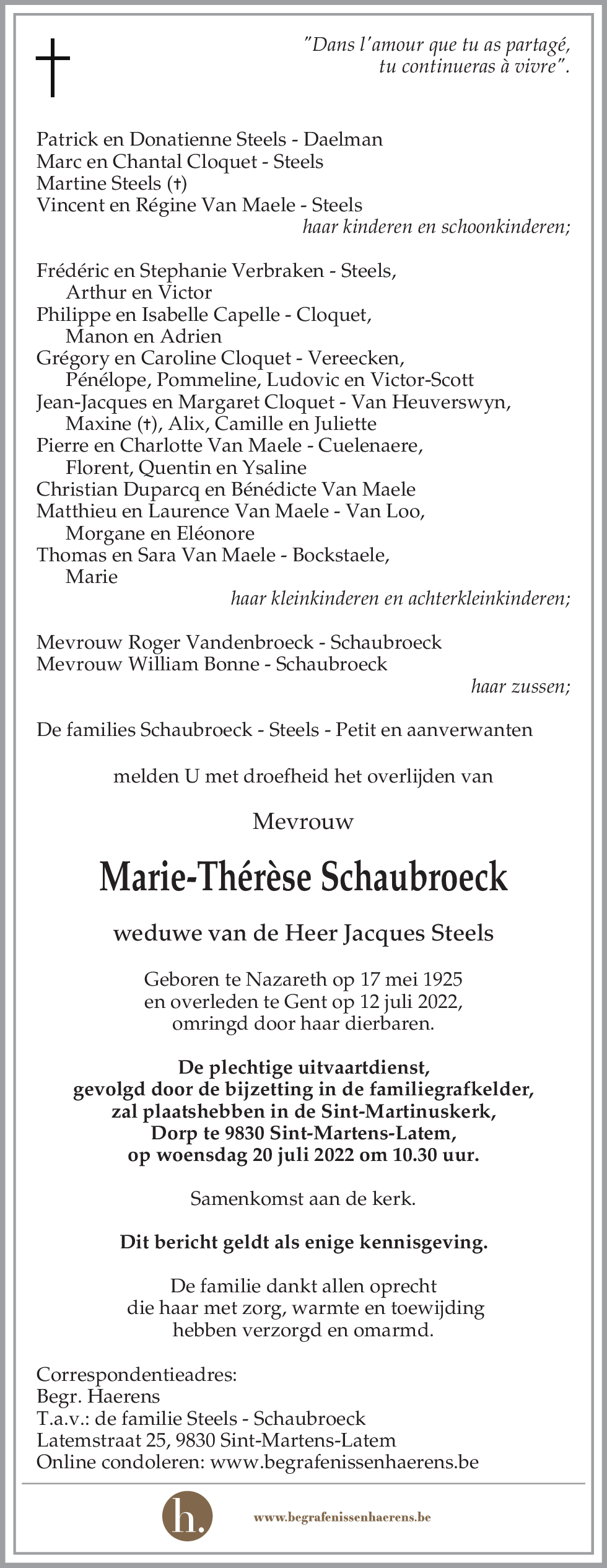 Marie-Thérèse Schaubroeck