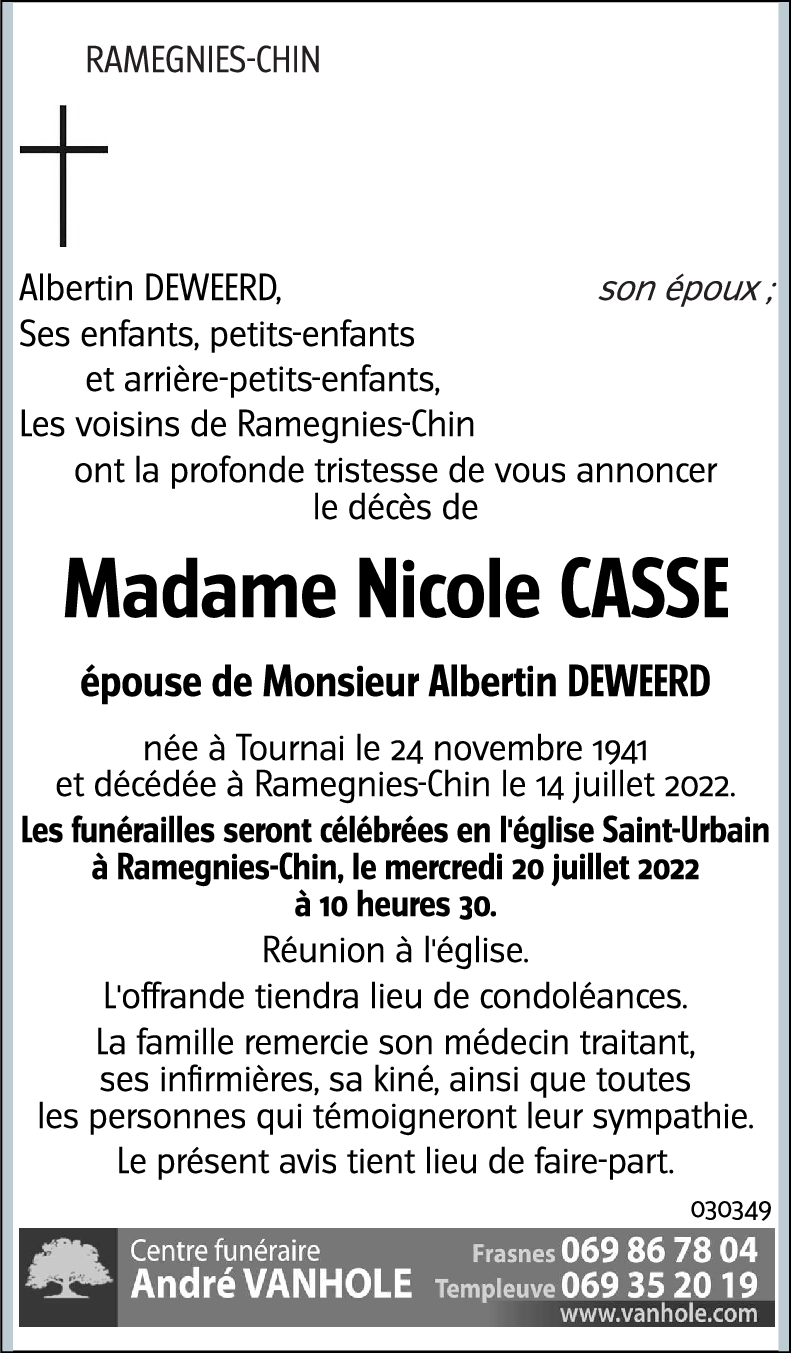 Nicole CASSE