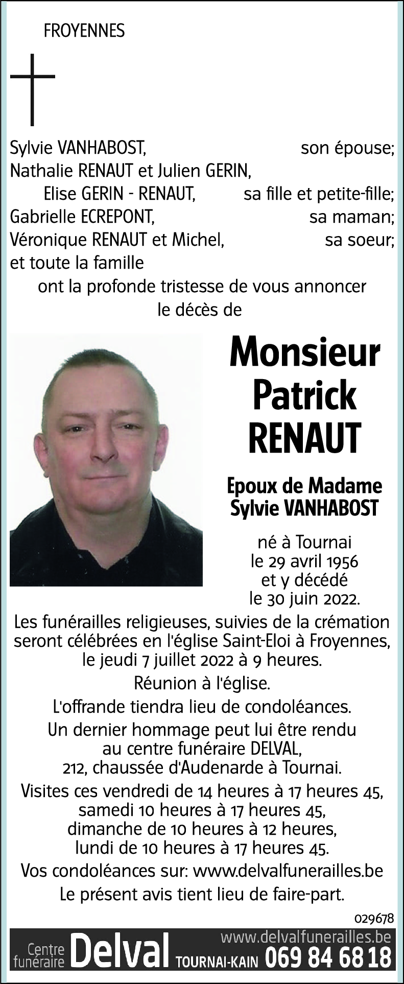 Patrick RENAUT