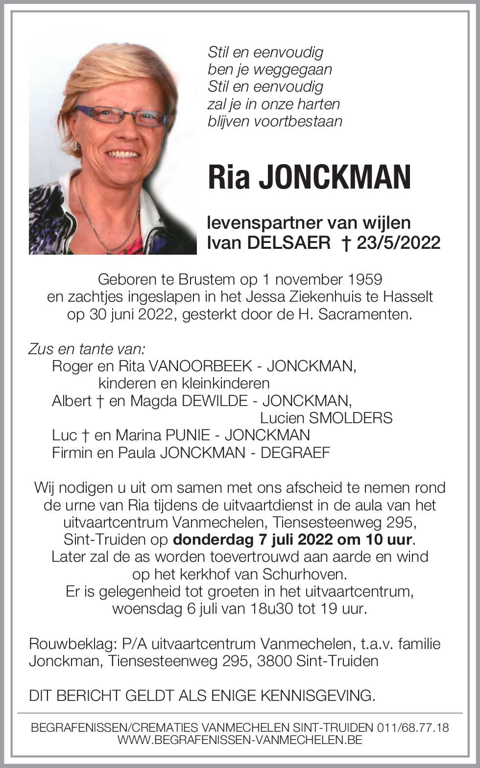 Ria Jonckman