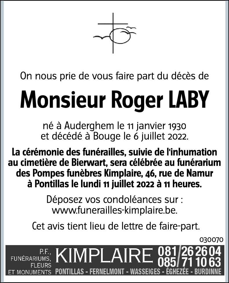 Roger LABY